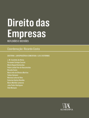 cover image of Direito das Empresas--Reflexões e Decisões